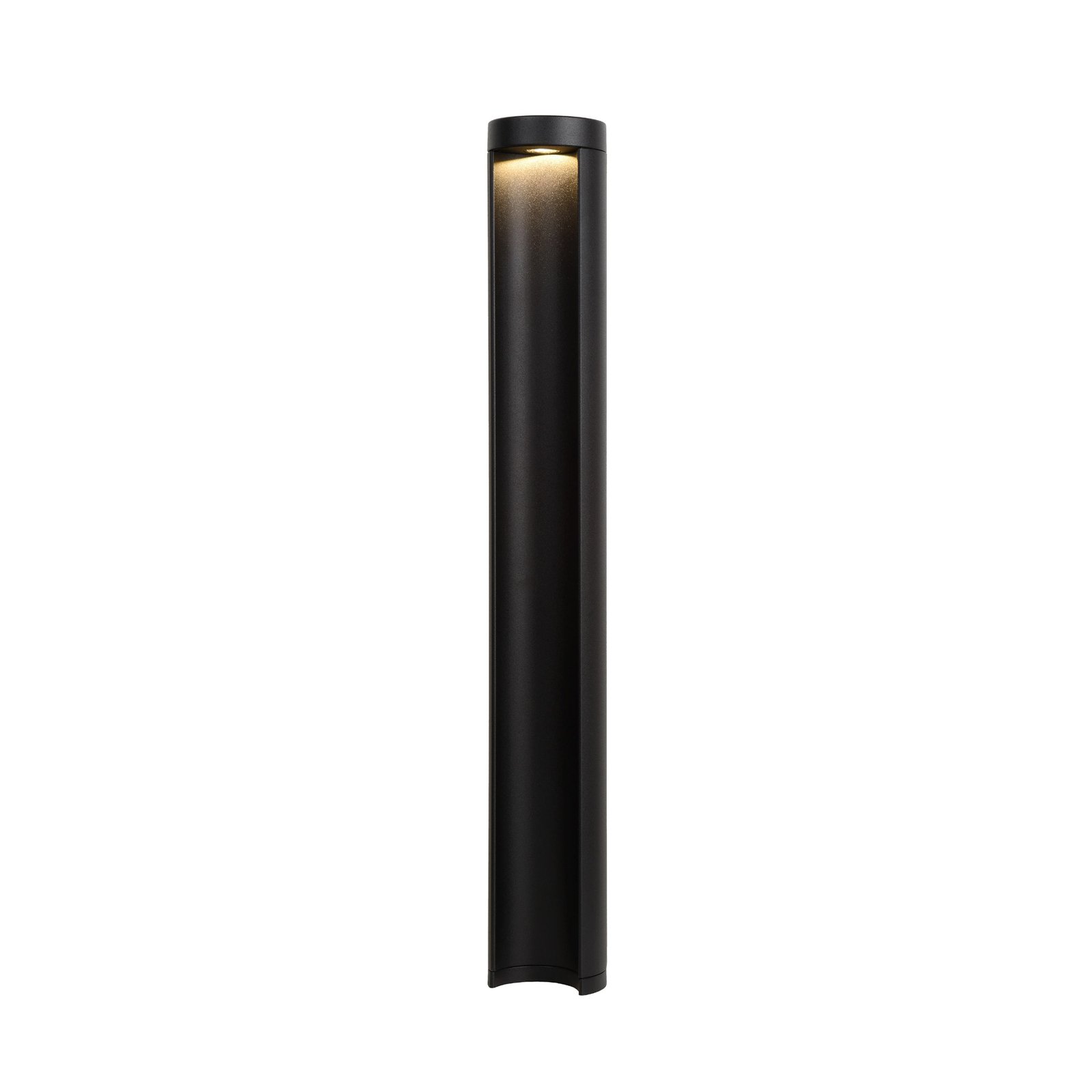 Lampione a LED combinato, nero, 65 cm, alluminio, IP54