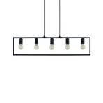 Sherwin 5 Lustră Pendul Black - Lindby