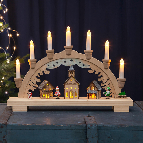 Dassel LED-adventsstage