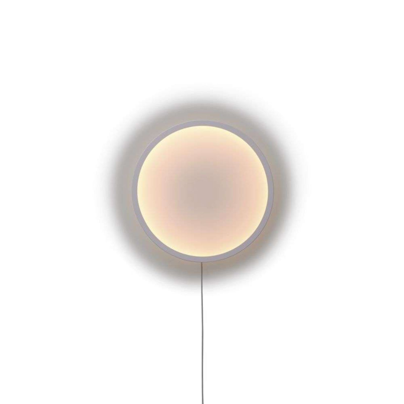 Calm Vägglampa Ø50 Touch Dim White/Orange - Muuto