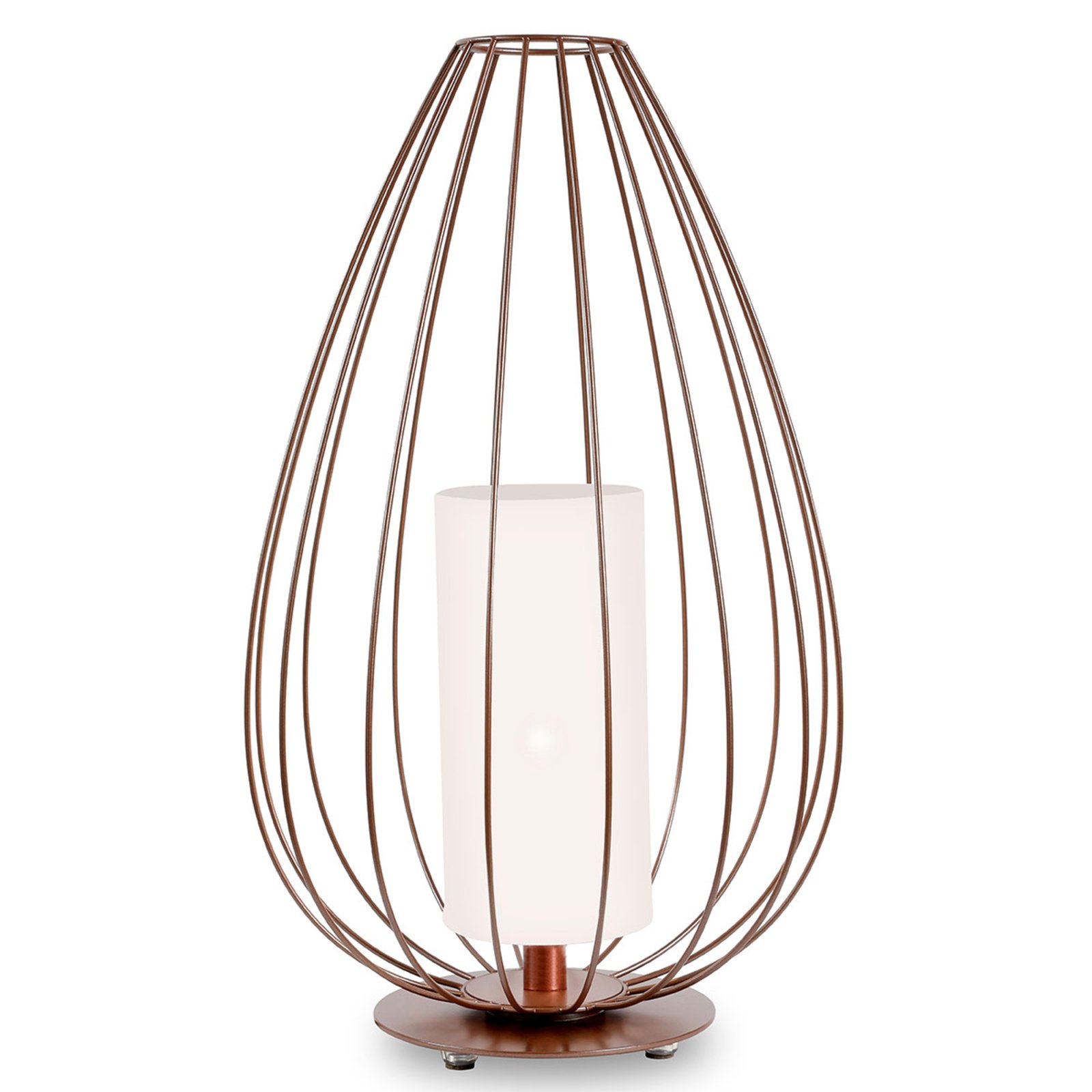 Karman Cell - cage floor lamp, bronze, Ø 55 cm