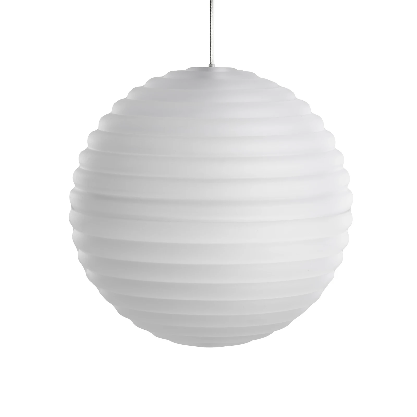 Tom Dixon Lampada LED a sospensione Press Sphere, satinata, Ø 30 cm