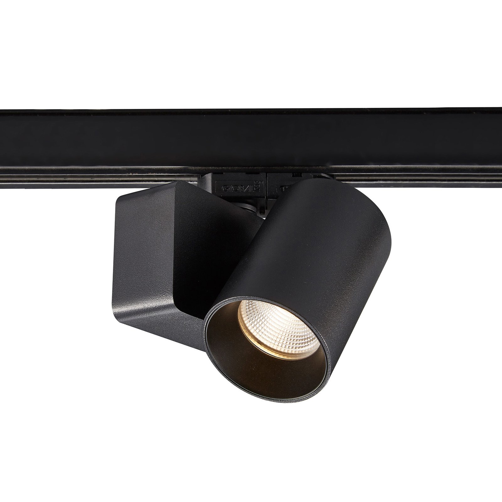 Lindby LED track spotlight Linaro/Brinja, black, 1-phase
