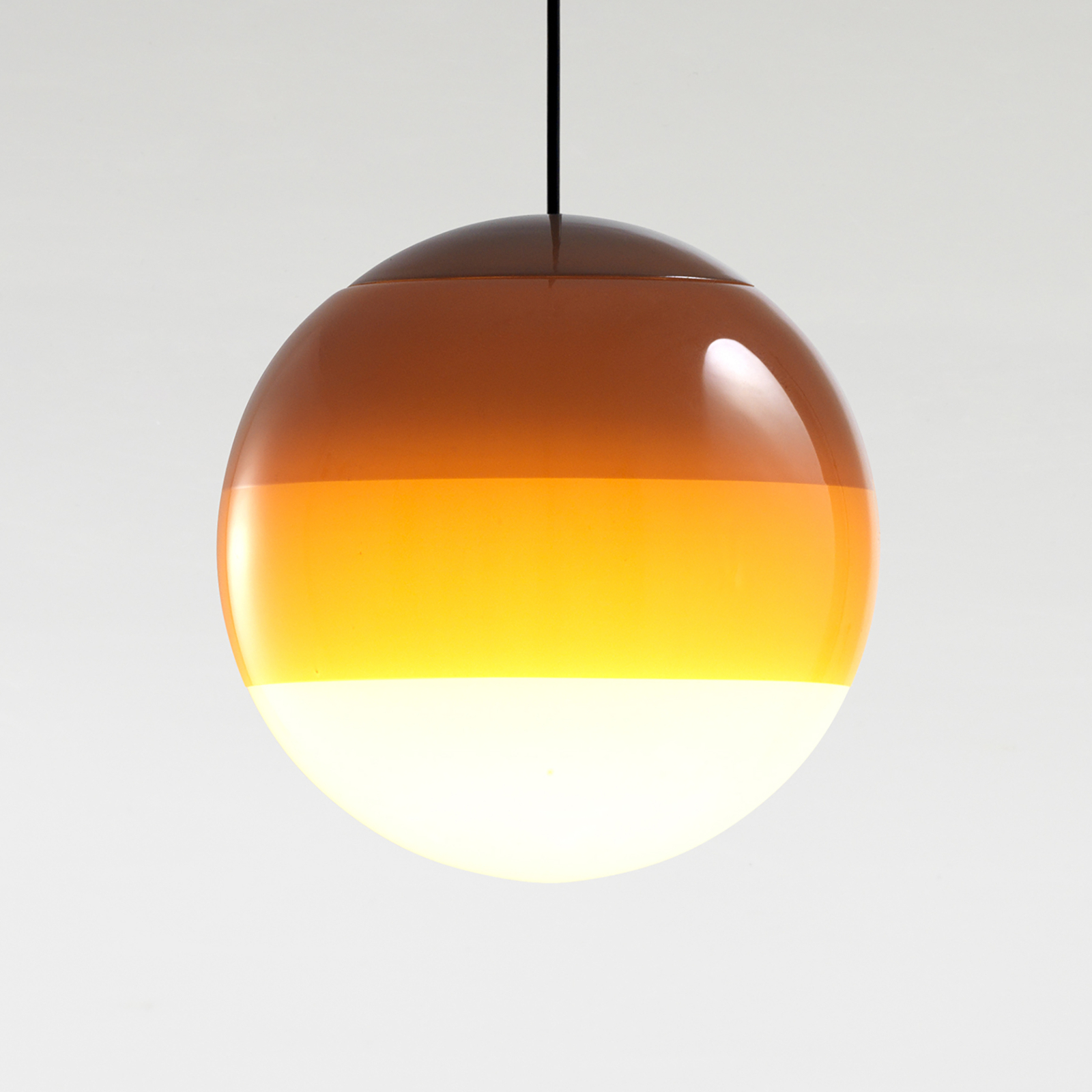 MARSET Dipping Light LED candeeiro de suspensão Ø 13 cm cor de laranja