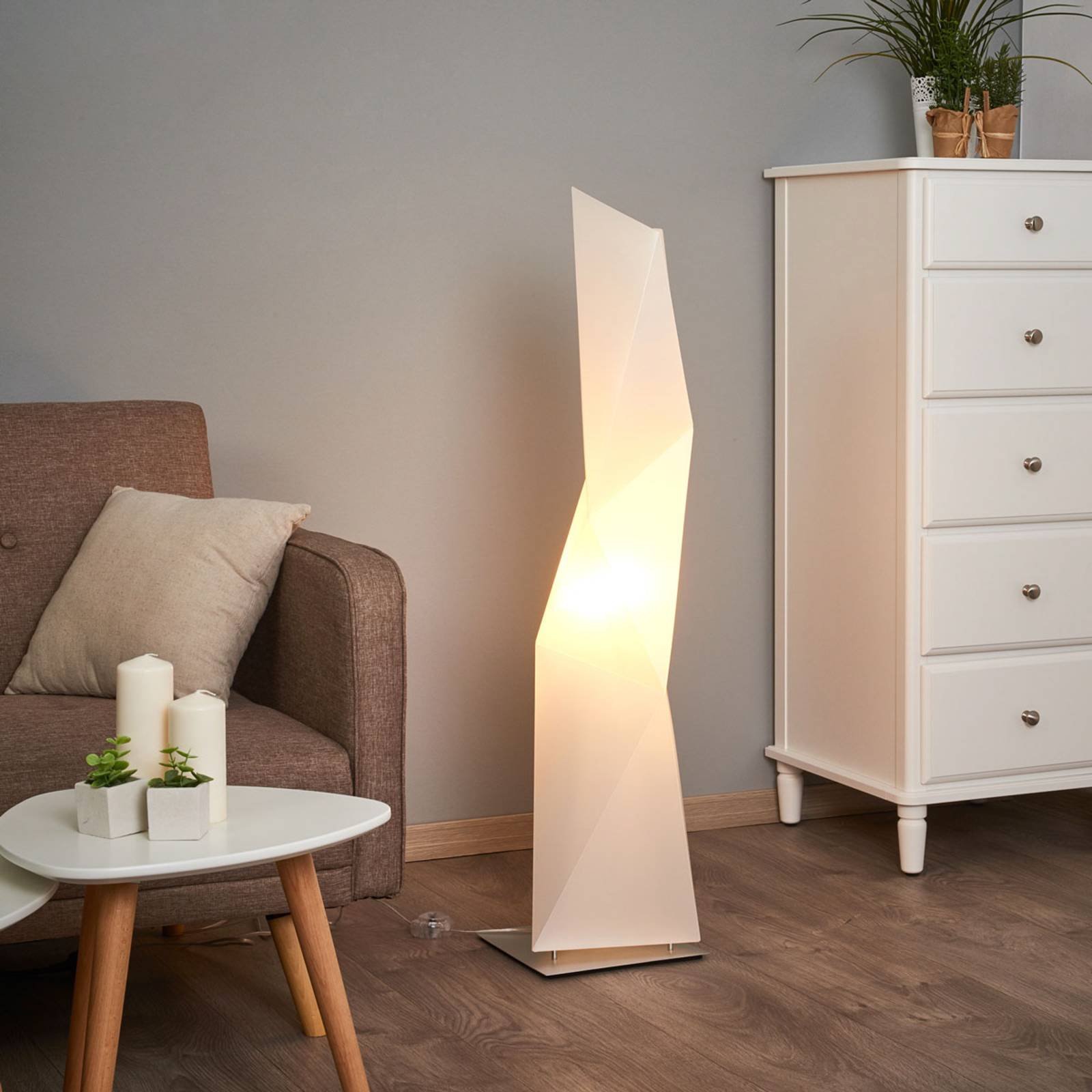 Slamp Diamond - designerska lampa stojąca, 111 cm