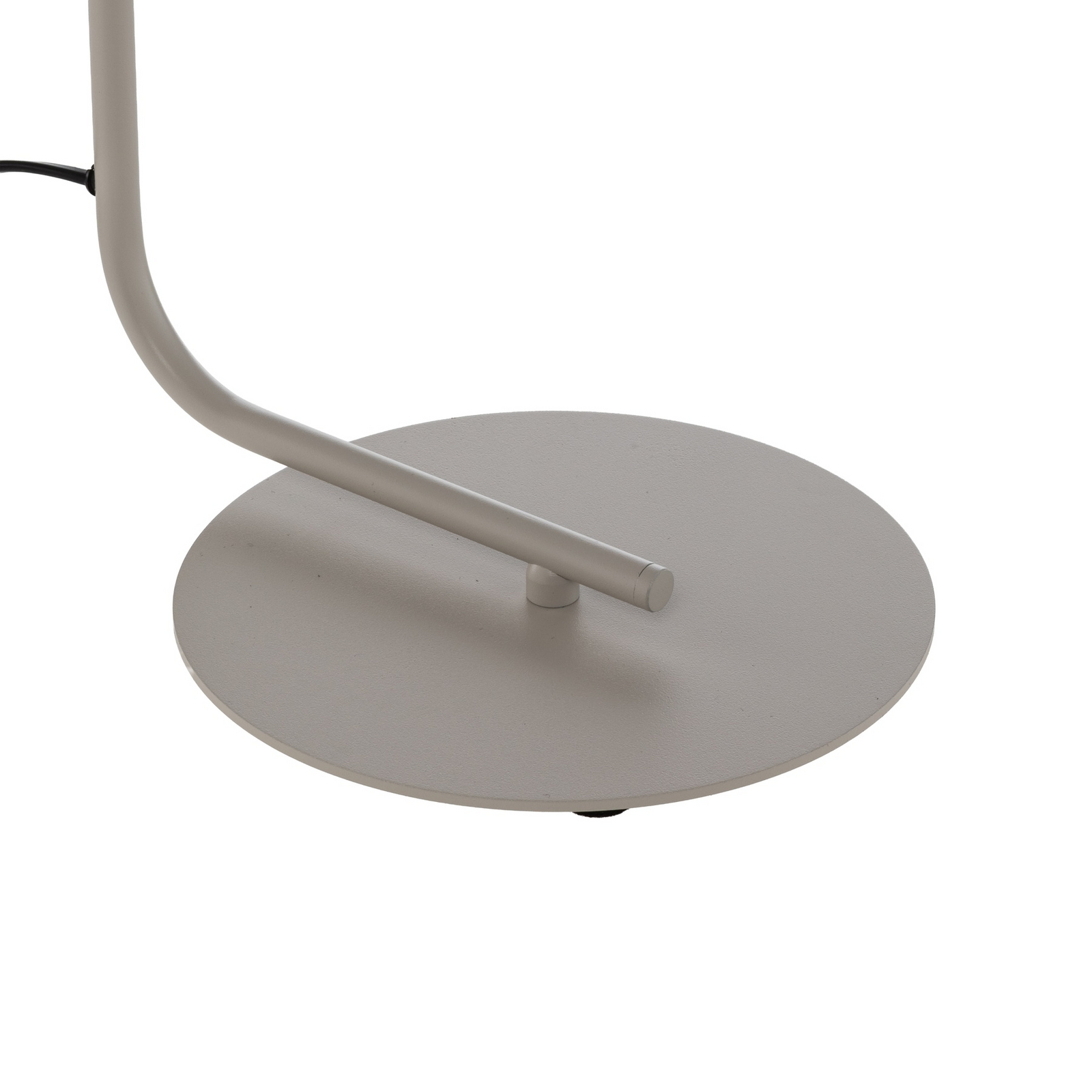 Tischleuchte Lume, creme, Metall, Höhe 42 cm