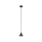 Soran udendørs LED-hængelampe, sort, metal, IP44, Ø 15 cm - Lindby