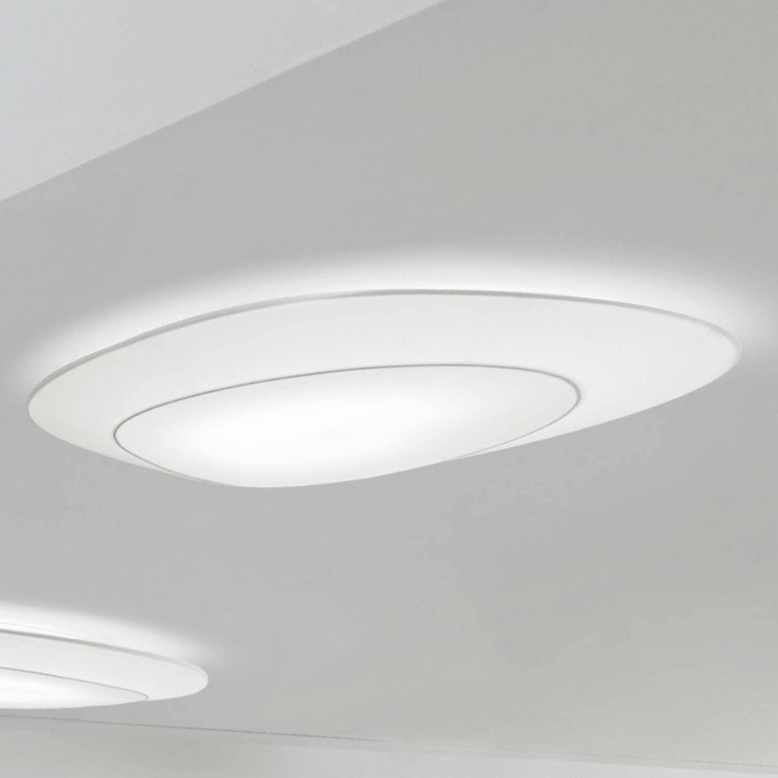 Modo Luce Ring 85 plafonnier LED TRIAC blanc