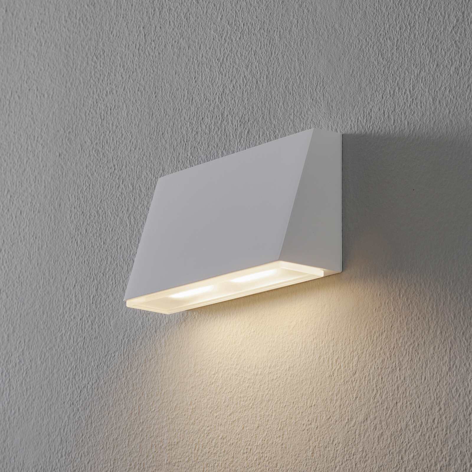BEGA 78052/50071 Wandlampe trapez 3000K 18cm