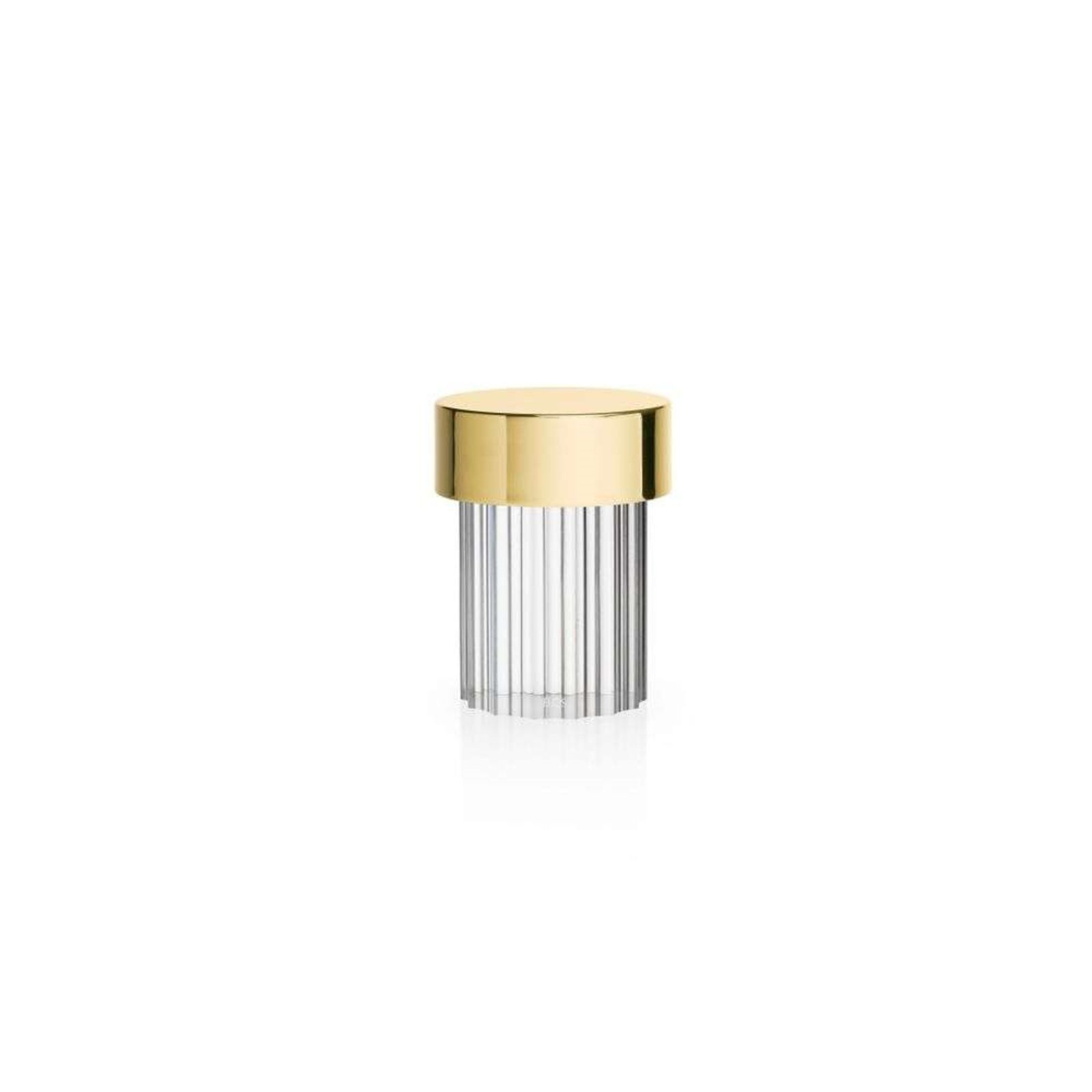 Last Order Fluted Portable Lampada da Tavolo Polished Ottone - Flos