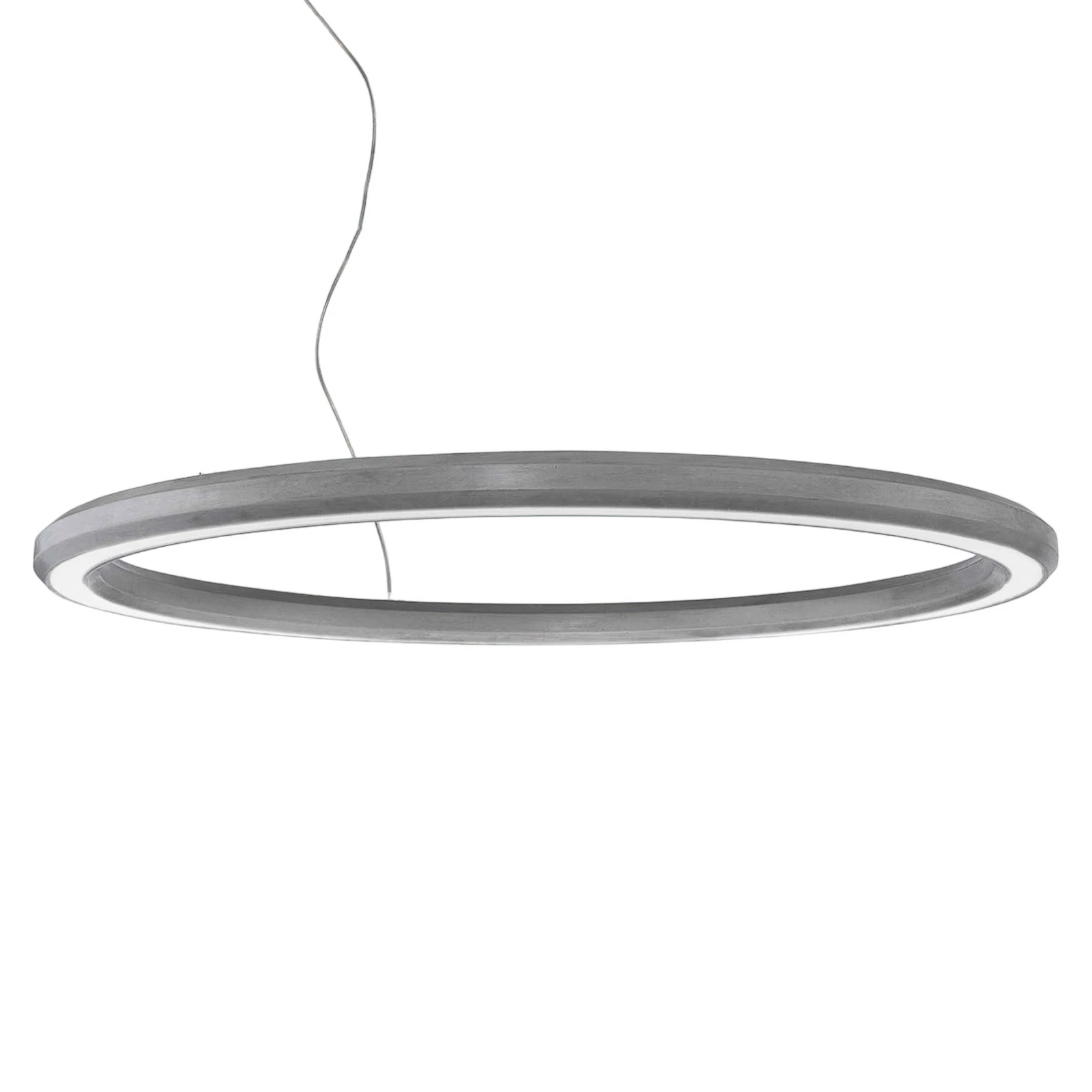 LED κρεμαστό φωτιστικό Materica κάτω Ø 120 cm μπετόν