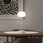 LED table lamp Pina beige height 27.8cm metal/glass touch