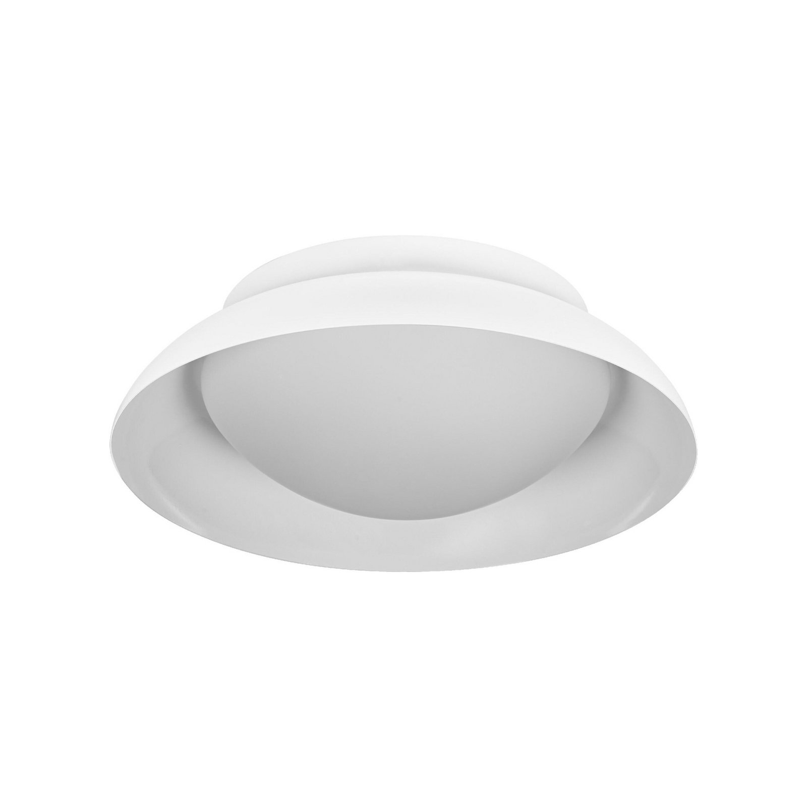 OSRAM Deckenleuchte ORBIS MILAN, weiß, Ø 31 cm, Metall/Glas
