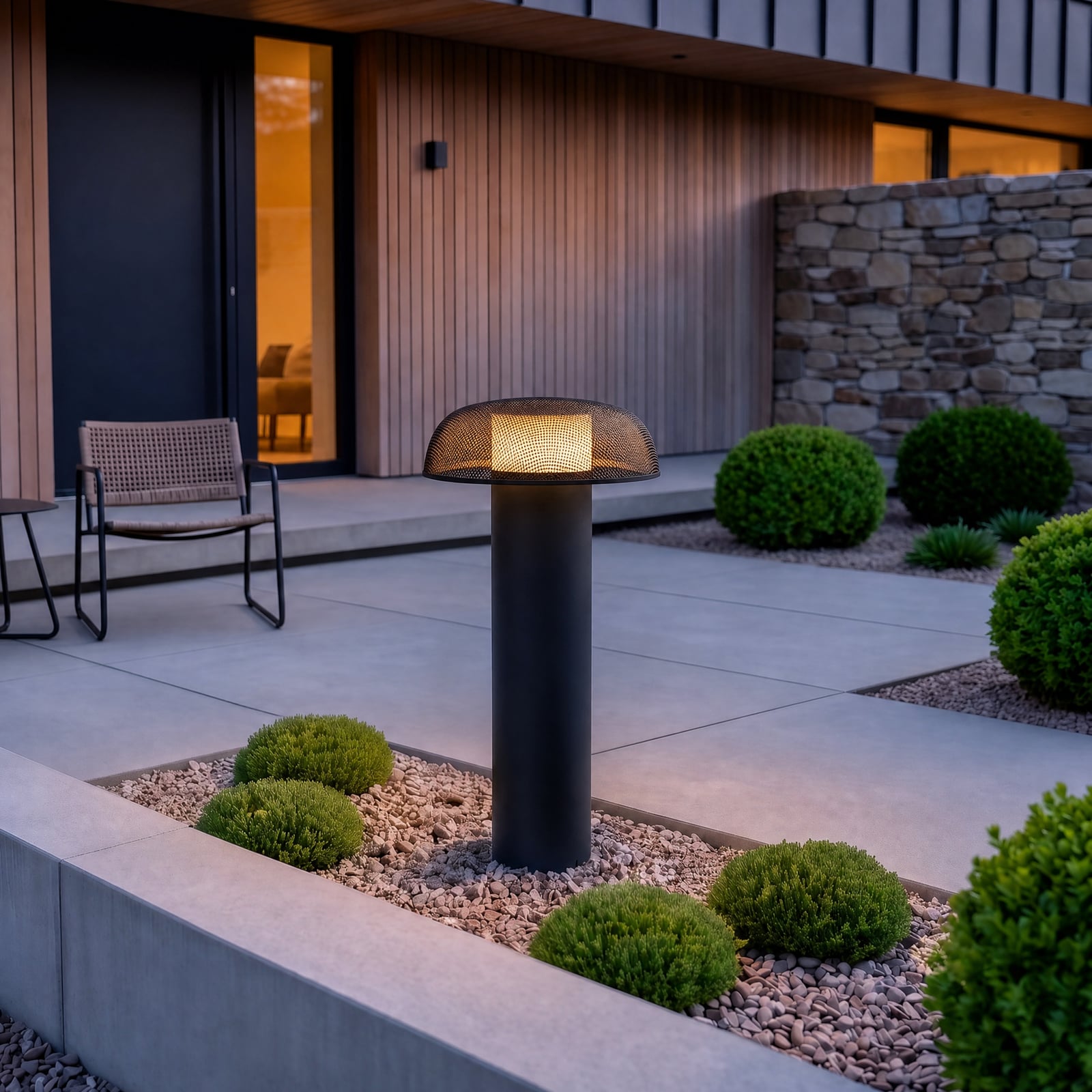 Lucande LED-Wegeleuchte MAILE, 80 cm, anthrazit, IP65