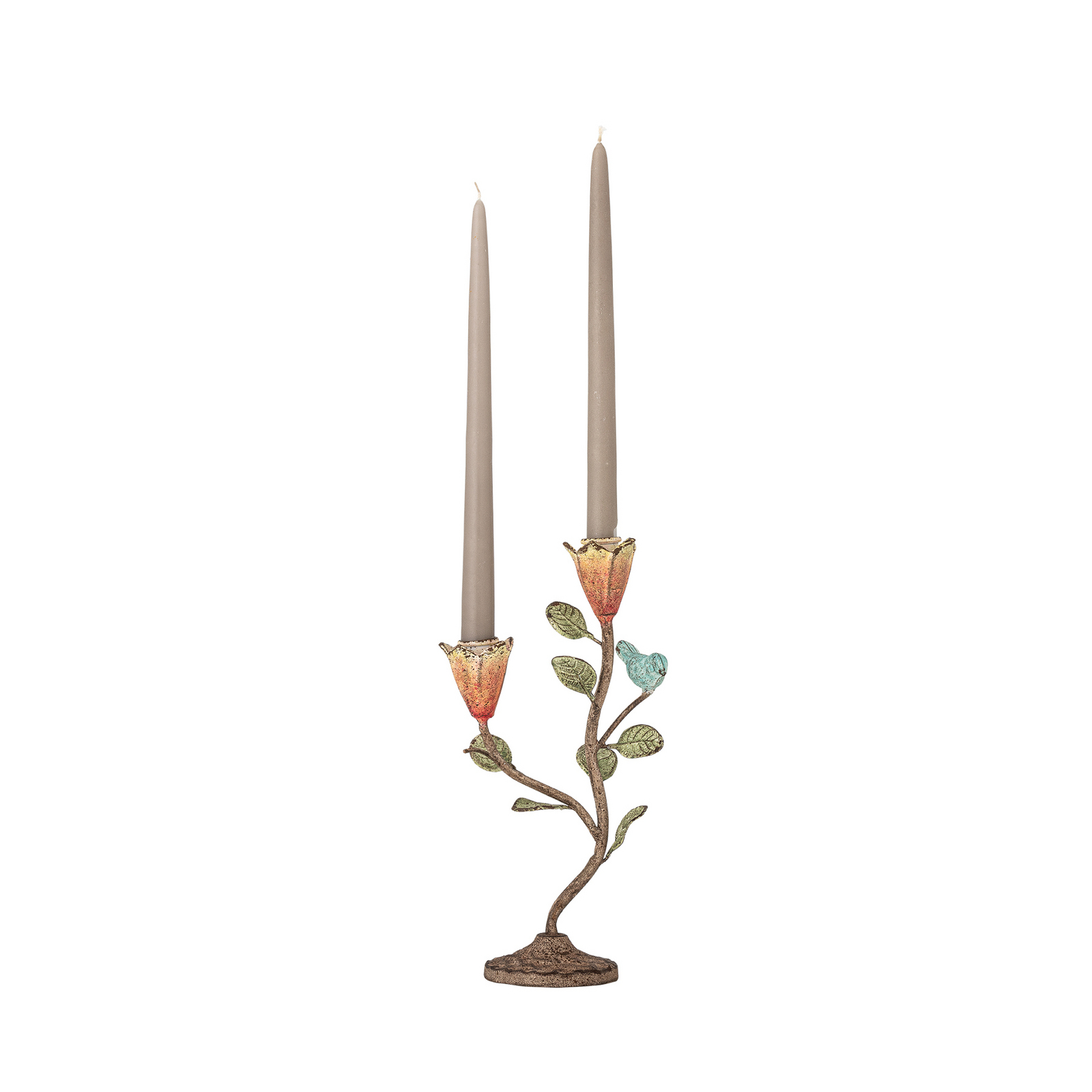 Sviečnik Zaina, farebný, 30 cm, kov – Bloomingville Sviečnik Zaina, farebný, 30 cm, kov – Bloomingville