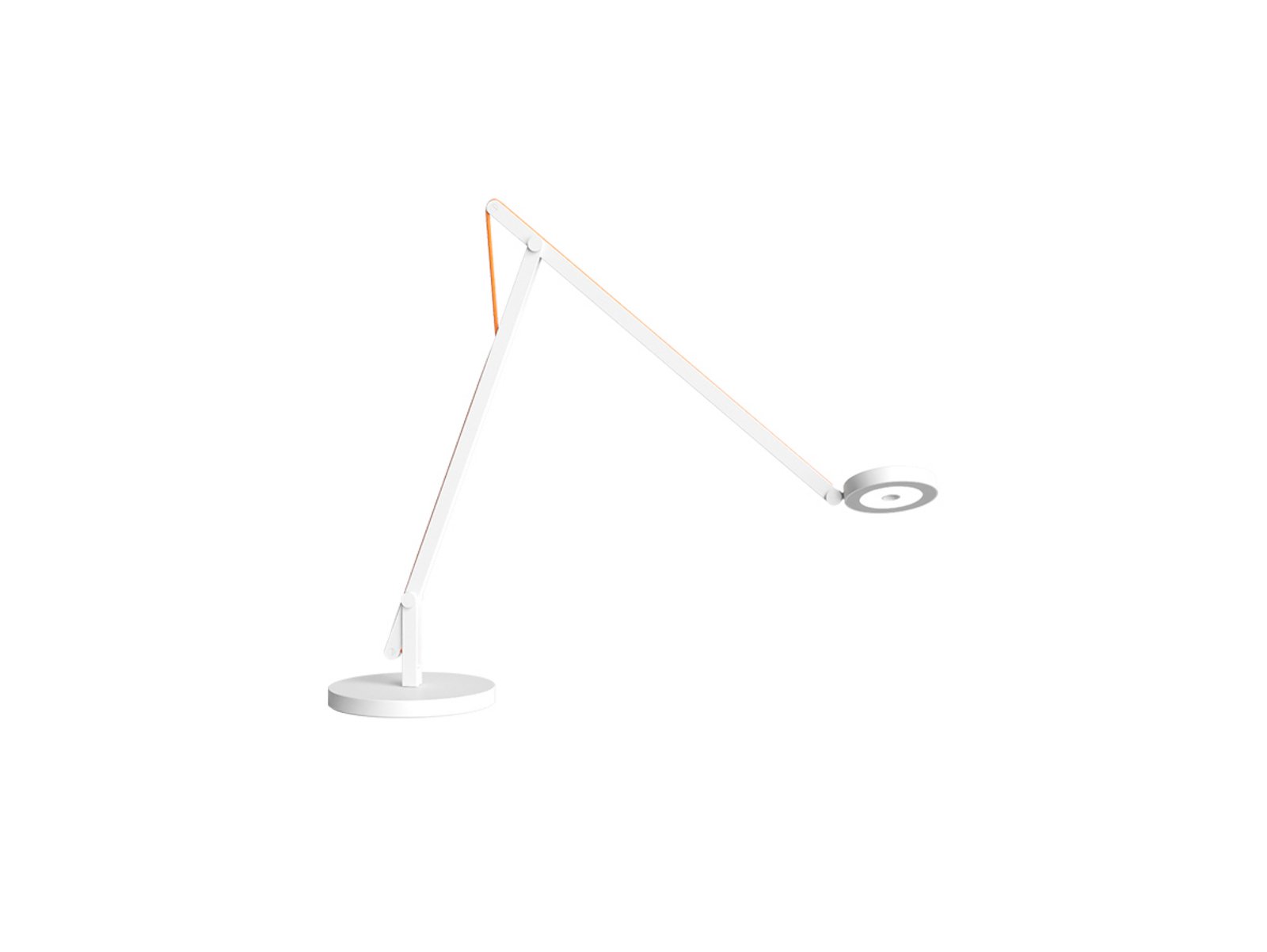 String T1 Tischleuchte DTW Matt White/Orange - Rotaliana