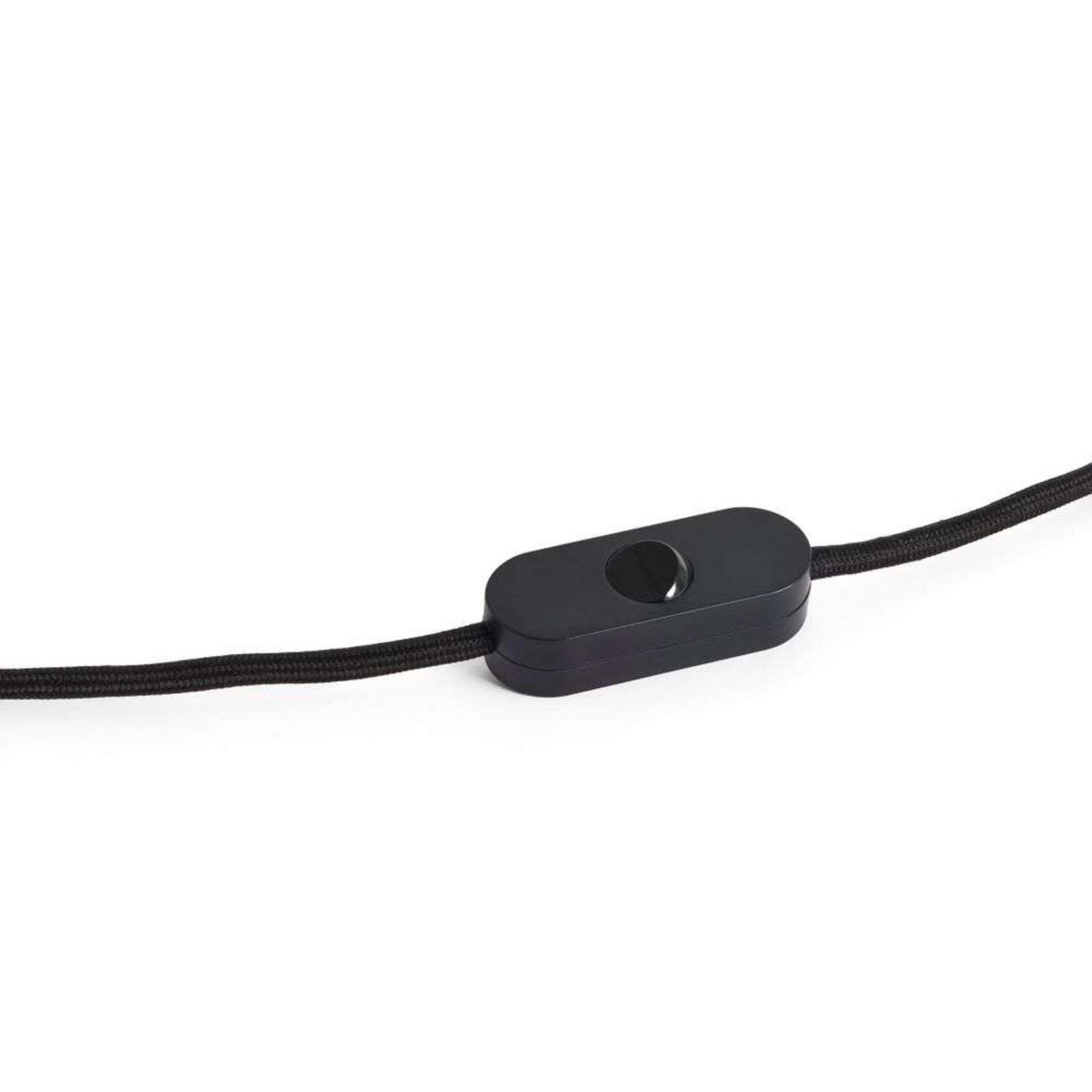 Common Bordlampe Cord Set Soft Black HAY - Stue - Plastik - Med én lyskilde