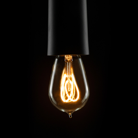 LED-Tropfenlampe Curved Line E14 3,2W 922 360°