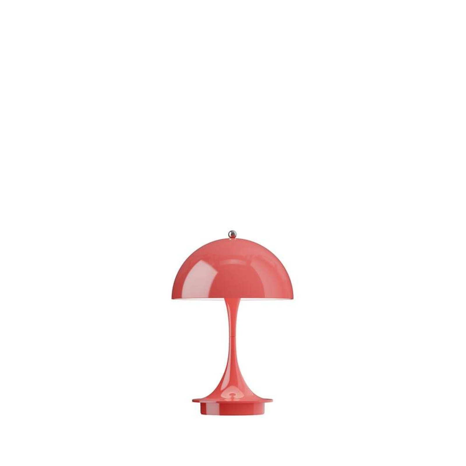 Panthella 160 Portable Table Lamp V3 Opaque Coral - Louis Poulsen