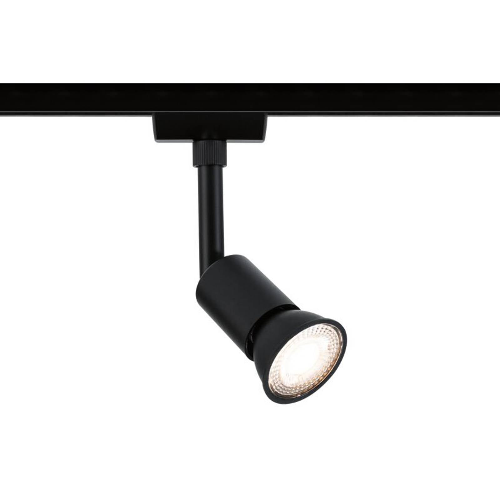 Paulmann URail Schienenspot Salt, schwarz matt, GU10