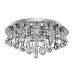 Hanna ceiling light, 45 cm, chrome