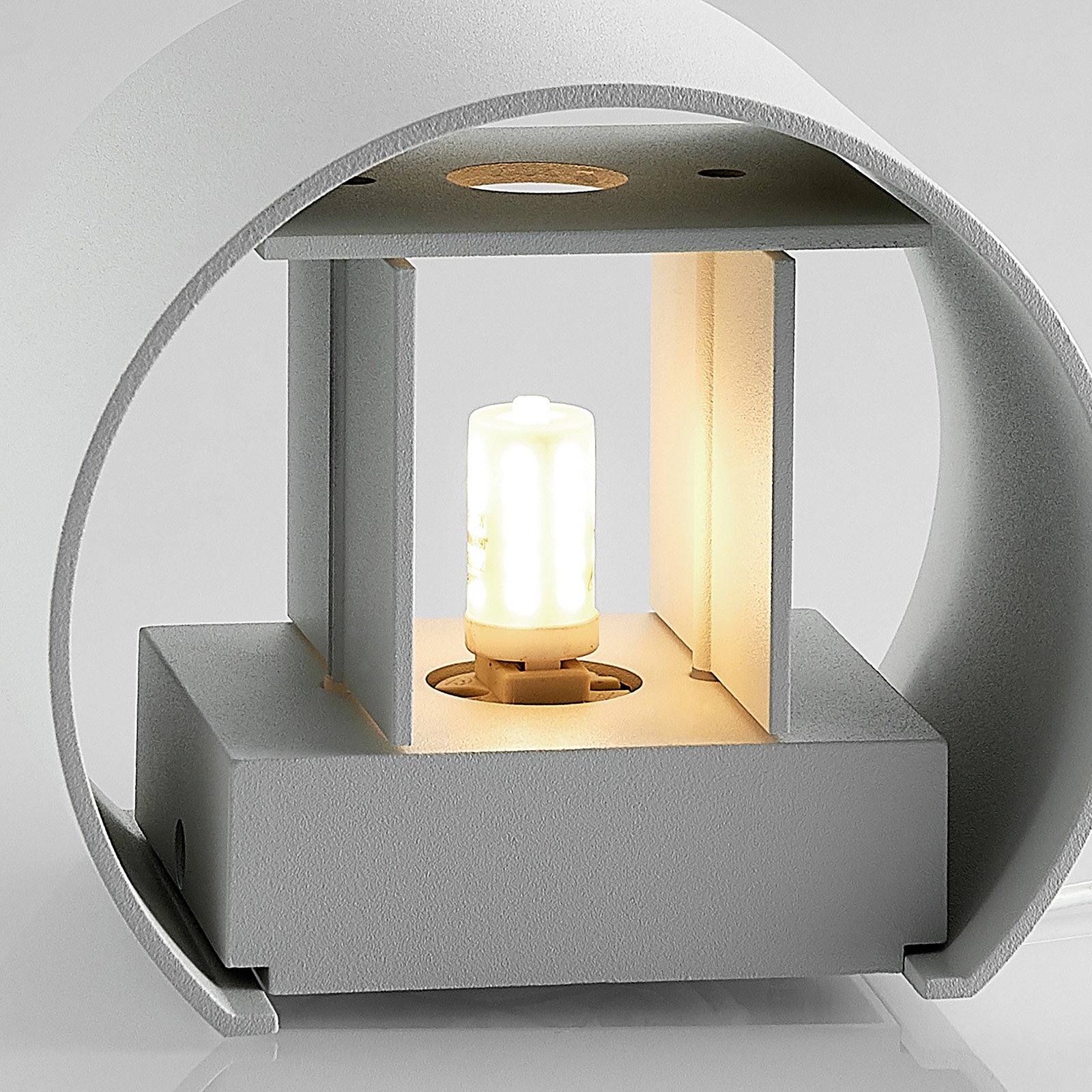 Zuzana Wall Lamp Round Hardwired White - Arcchio