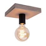 Envostar Lobo plafondlamp 1-lamp grenen grijs