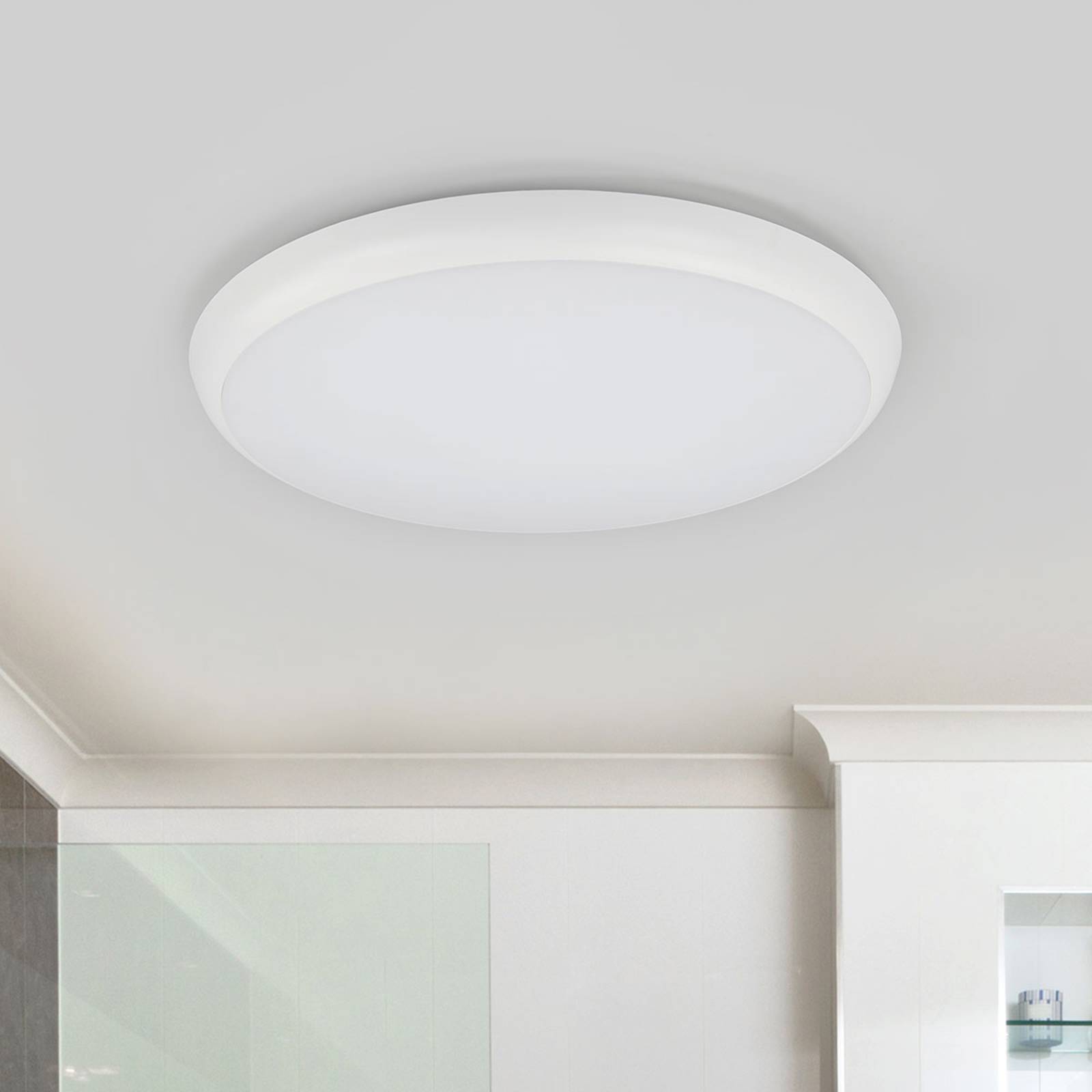 Augustin – LED-loftlampe i rund form 40 cm