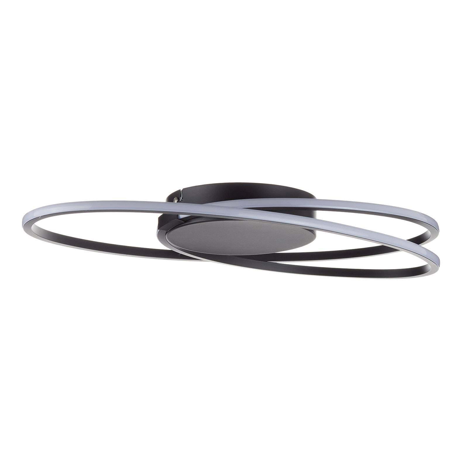 LED-Deckenleuchte Ophelia schwarz
