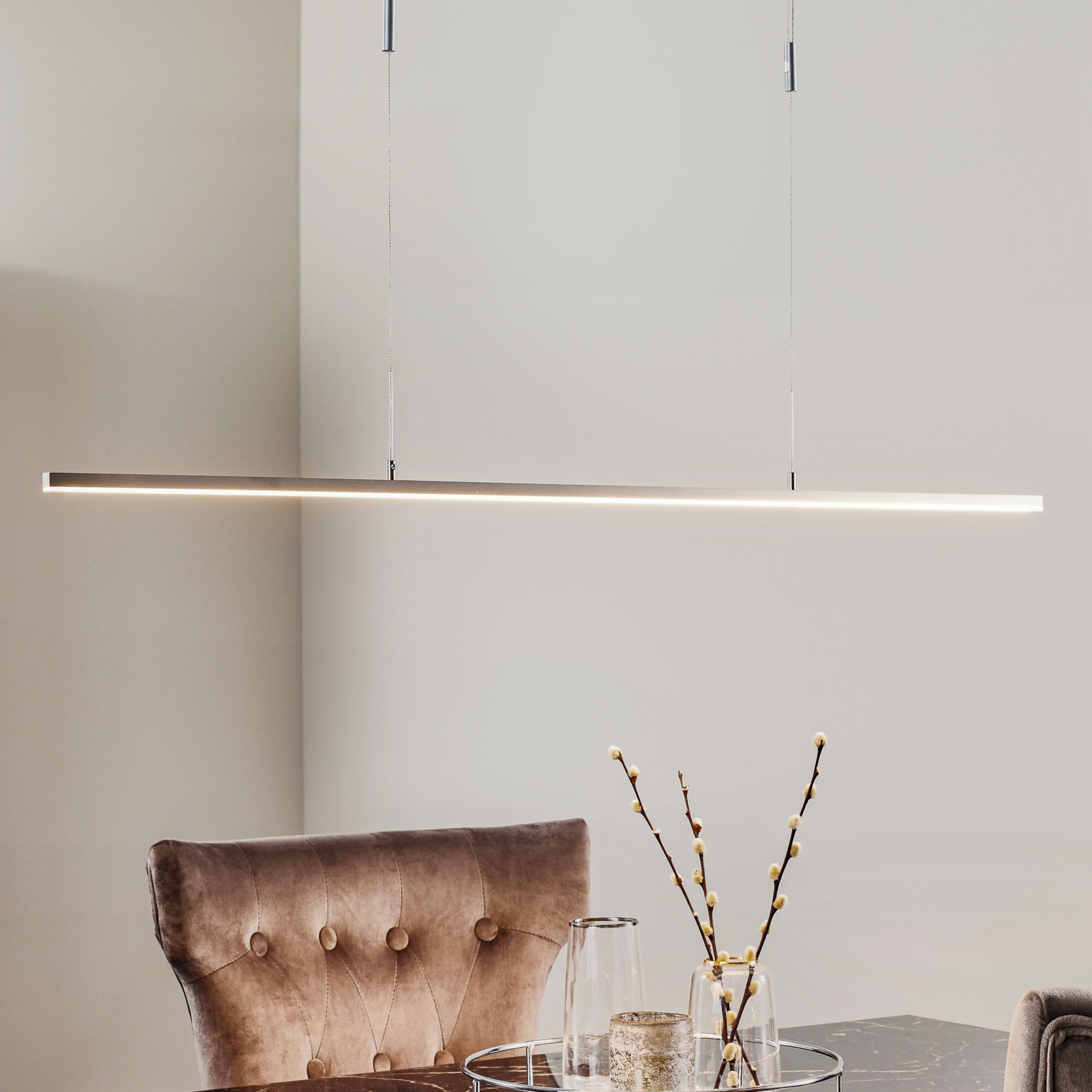 Ściemniany ściemniacz BANKAMP Slim LED pendant ZigBee