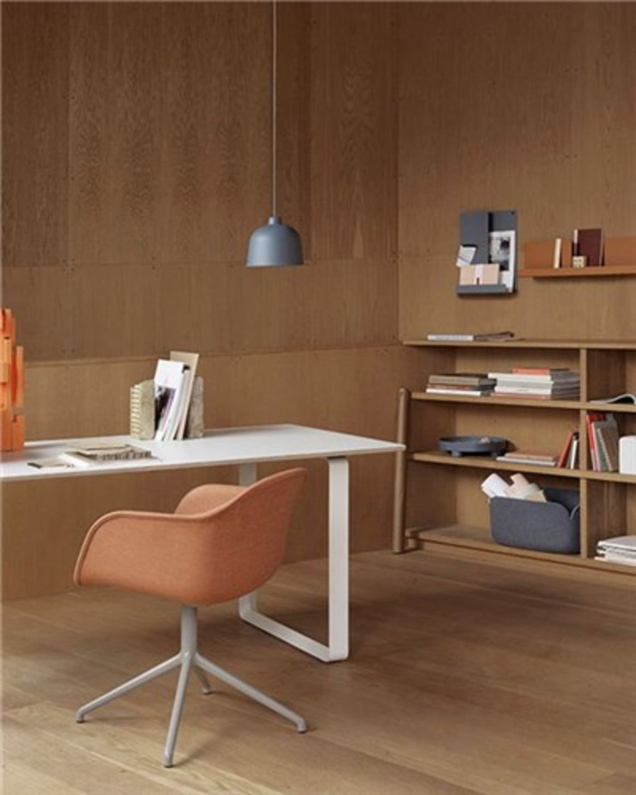 Grain Pendel Blue-Grey Muuto - Spisestue - Bambus
