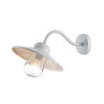 Applique d'extérieur Klampenborg, blanche, acier inoxydable, IP44 - Elstead