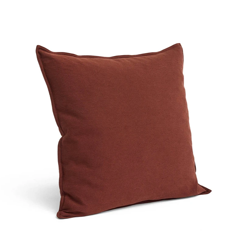Produktfoto för HAY - Linen Cushion - Kuddfodral - 50 x 50 - Iron red - H10 x D50 x W50 cm