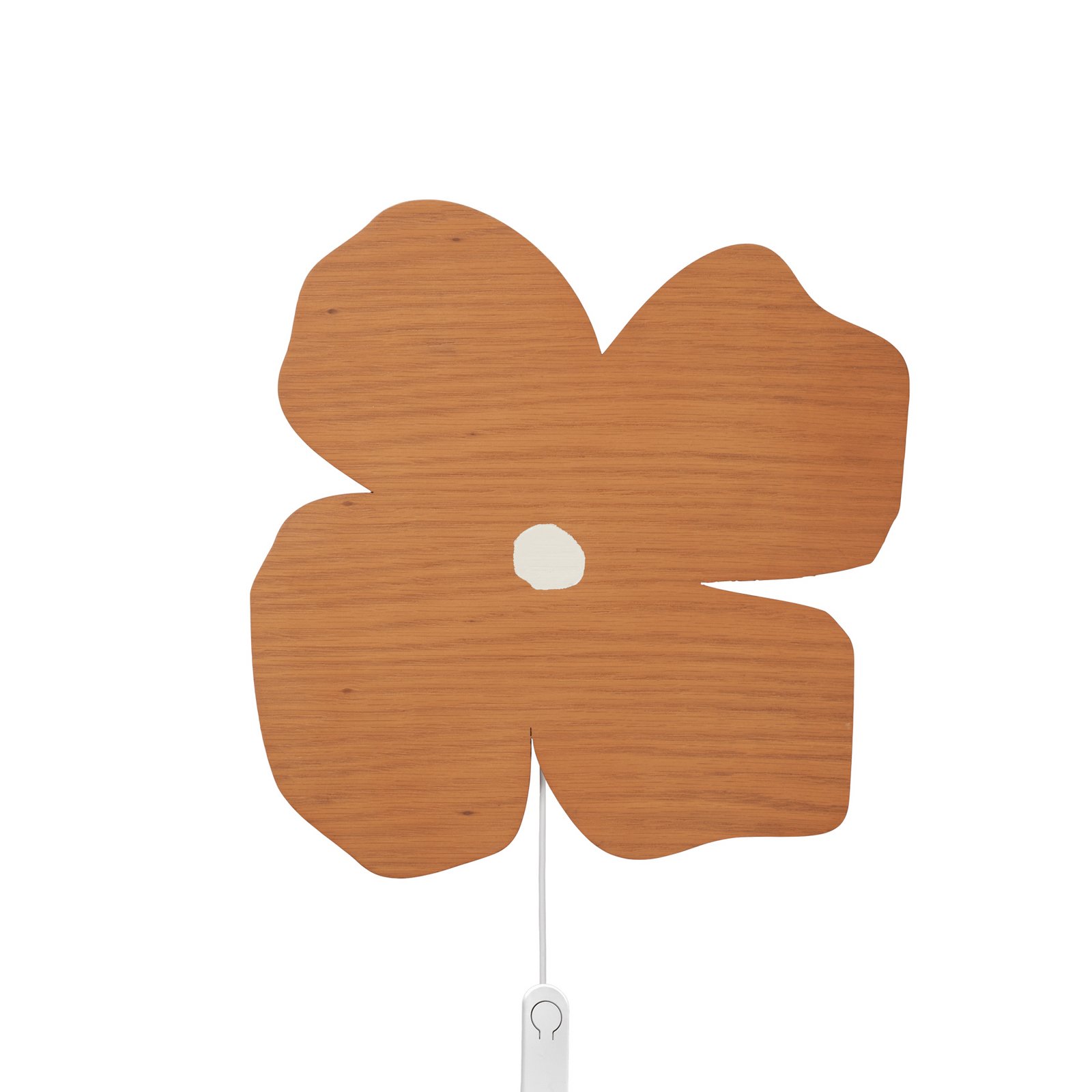 Poesie LED-Wandleuchte, braun, Ø 37 cm - ferm LIVING