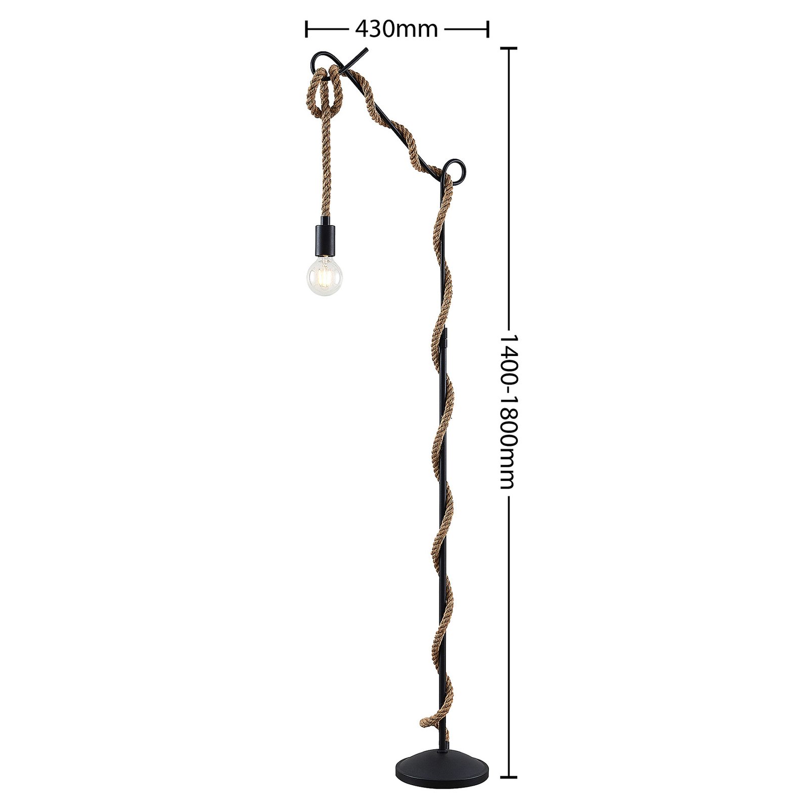 Ropina Lampadaire - Lucande