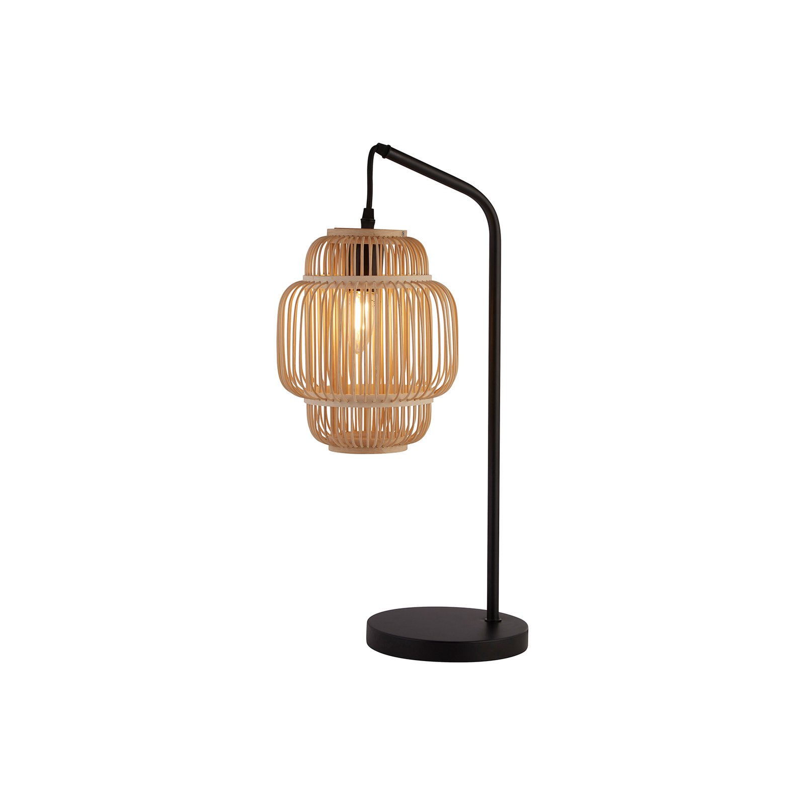Lámpara de mesa X Java, bambú