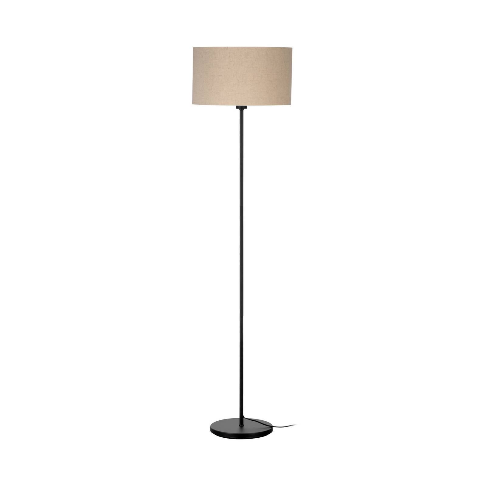 Zdjęcia - Żyrandol / lampa EGLO Lampa stojąca Feniglia z lnianym kloszem natura 