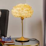 UMAGE Eos mini lampa stołowa brązowa/mosiądz