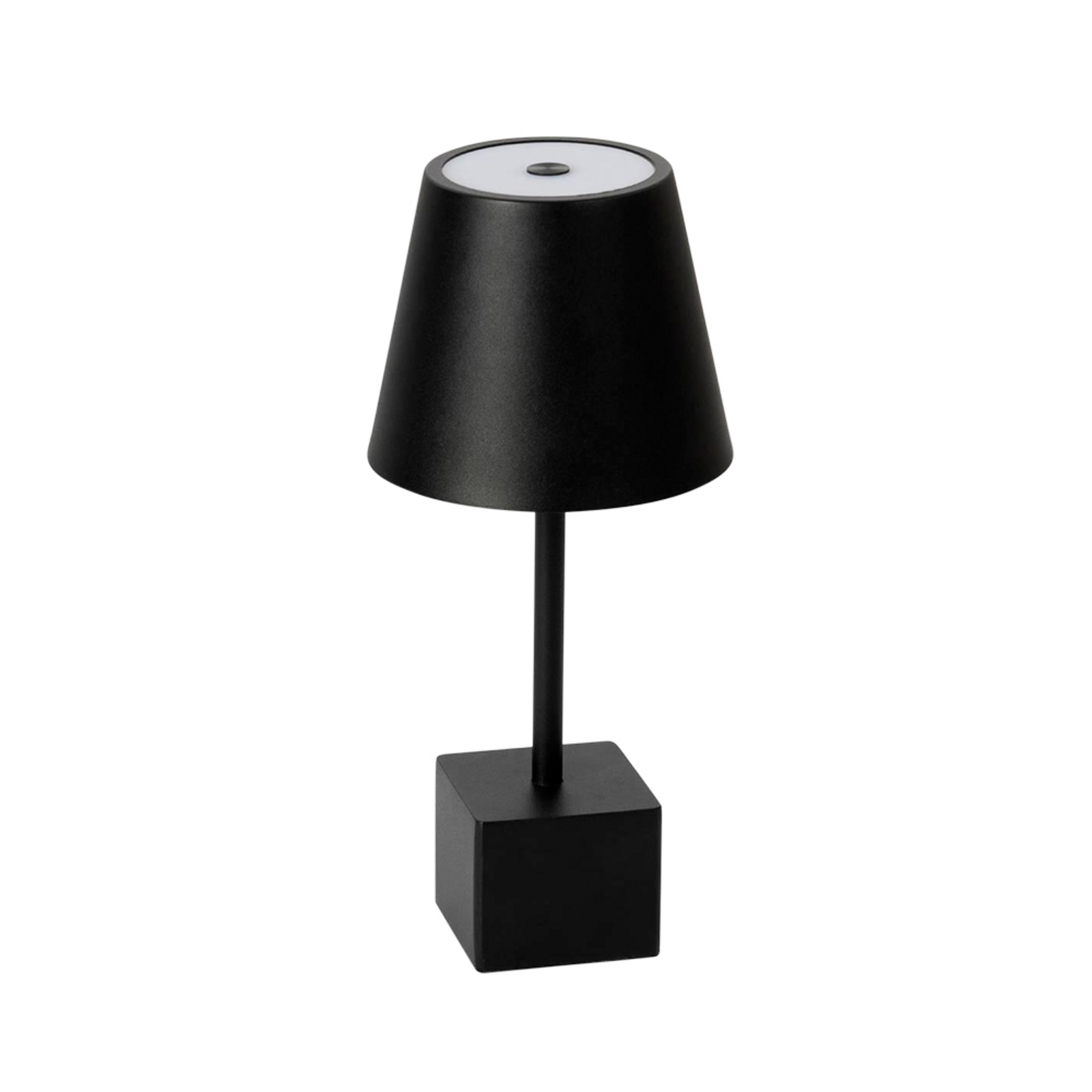 Janea Cube Přenosné Stolní Lampa Dim. IP54 Černá - Lindby