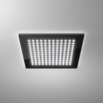"Domino" plokščias kvadratinis LED šviestuvas, 26 x 26 cm, 22 W