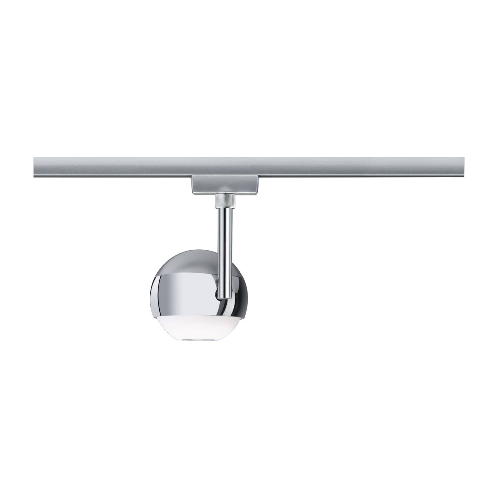 Paulmann URail Capsule II LED spot, 4,000 K chrome - Kitchen - Tracking Light - dimmable - Modern - Silver