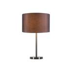 Fenda Stolna lampa Ø45,5 Siva/Brushed Metal - SLV