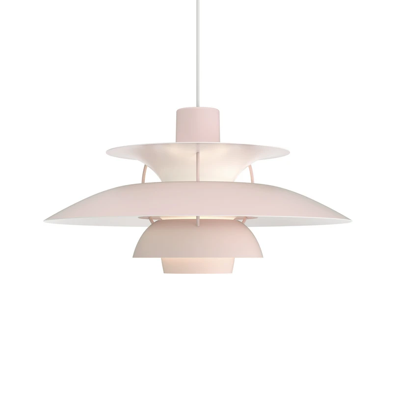 Louis Poulsen – PH 5 Pendelleuchte Monochrome Pale Rose