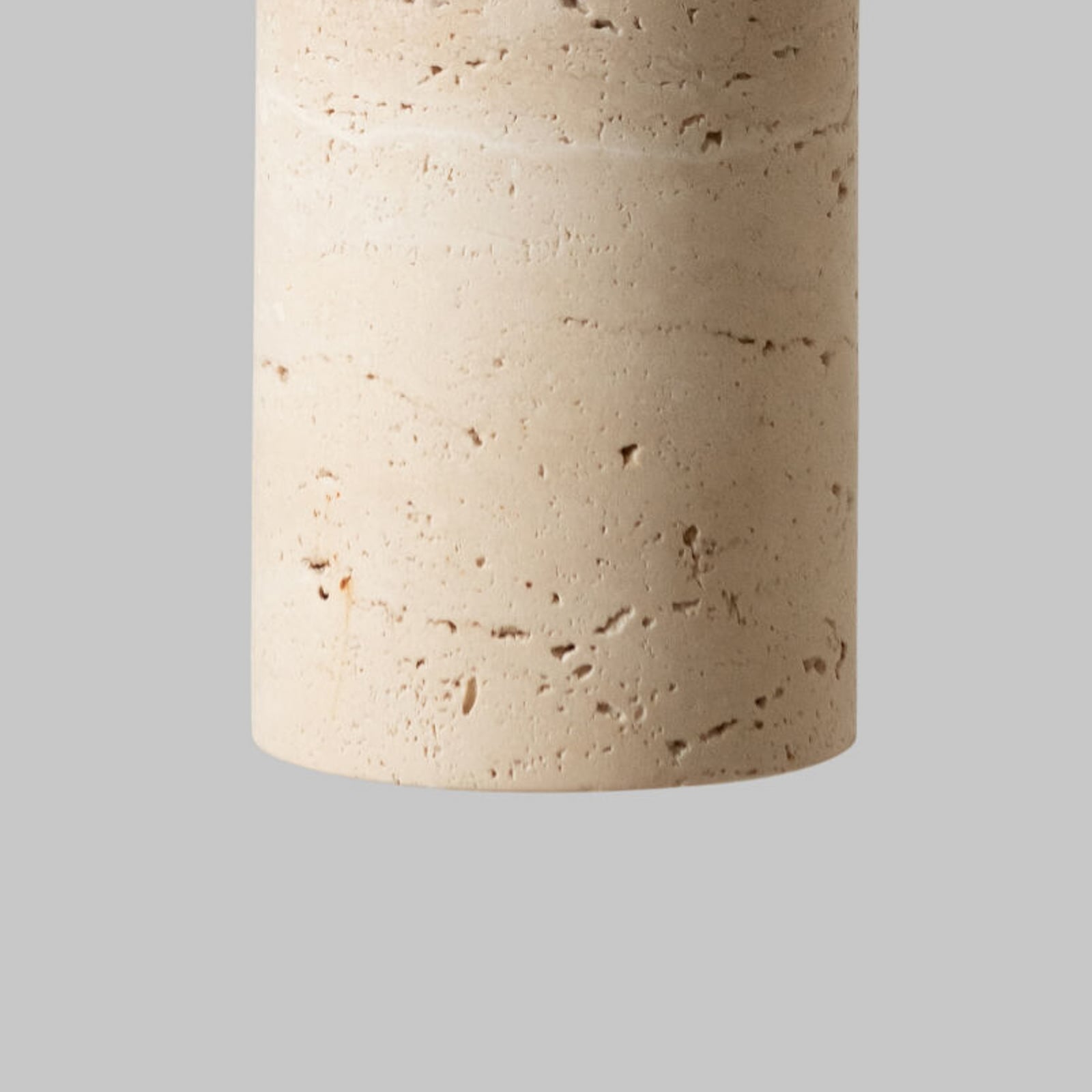 IT'S ABOUT ROMI Tivoli hanging light, white, travertine, GU10 IT'S ABOUT ROMI Tivoli hanging light, white, travertine, GU10