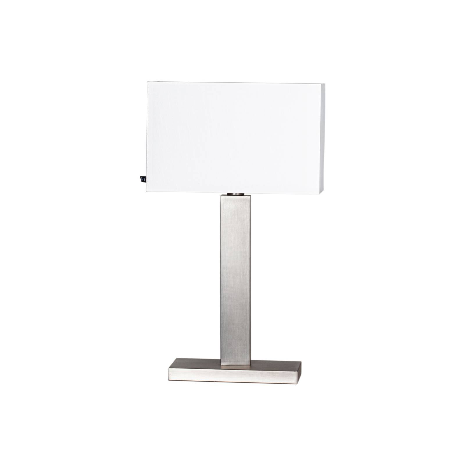 Image of By Rydéns Prime lampe de table hauteur 69cm nickel/blanc 7391741010568