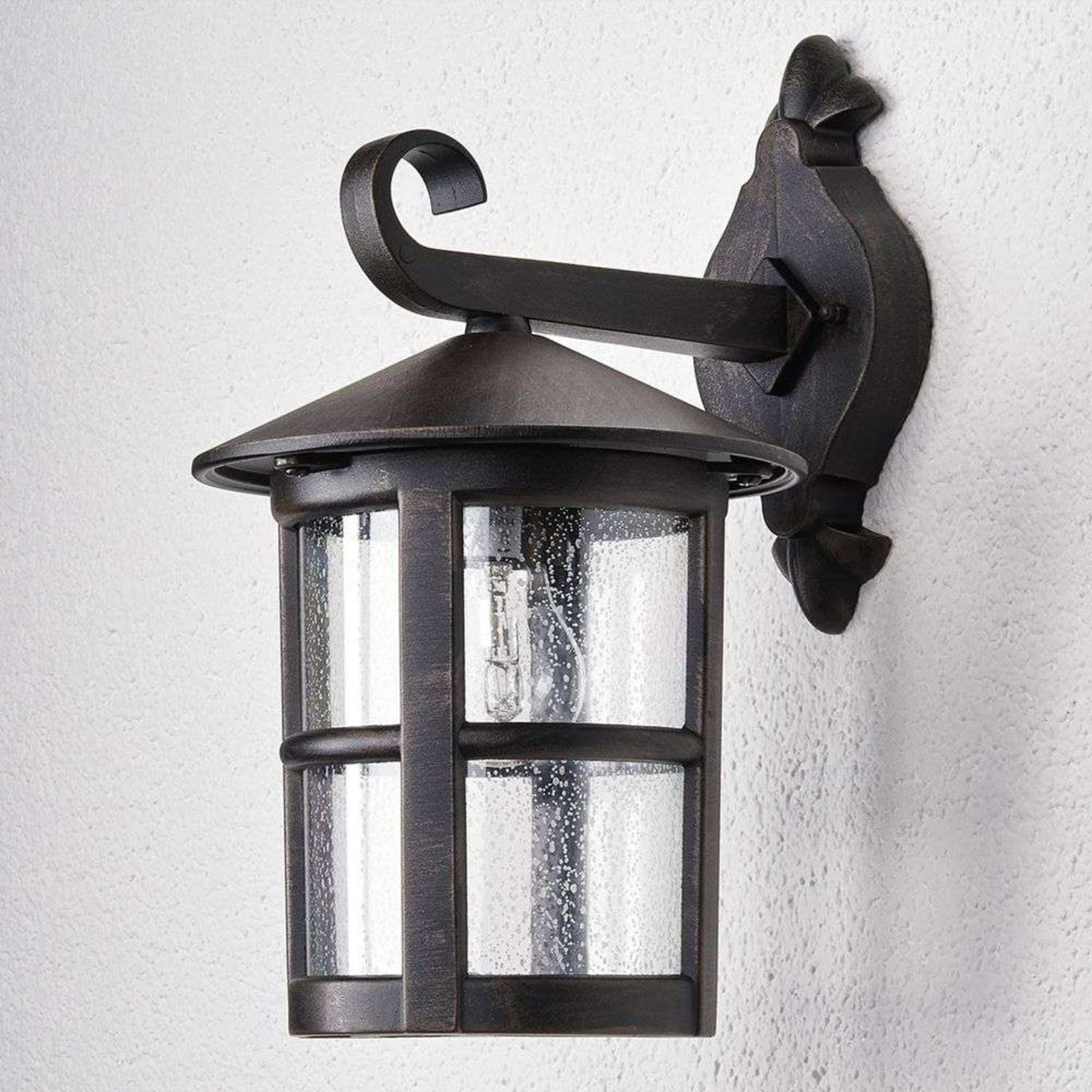 Florentine Outdoor Wall Lamp Rust - Lindby