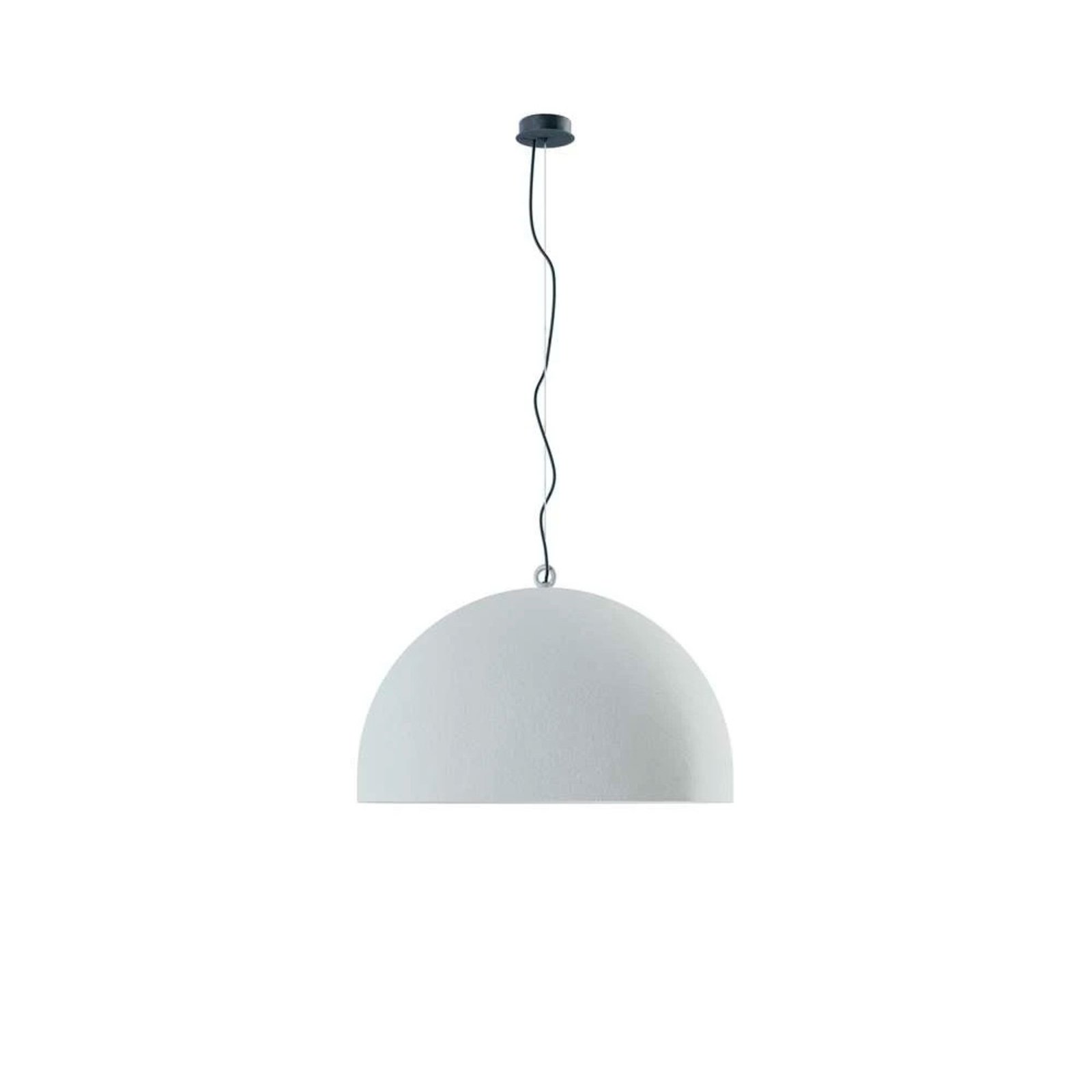 Urban Concrete Dome Lustră Pendul Ø80 Soft Grey - Diesel Living cu Lodes