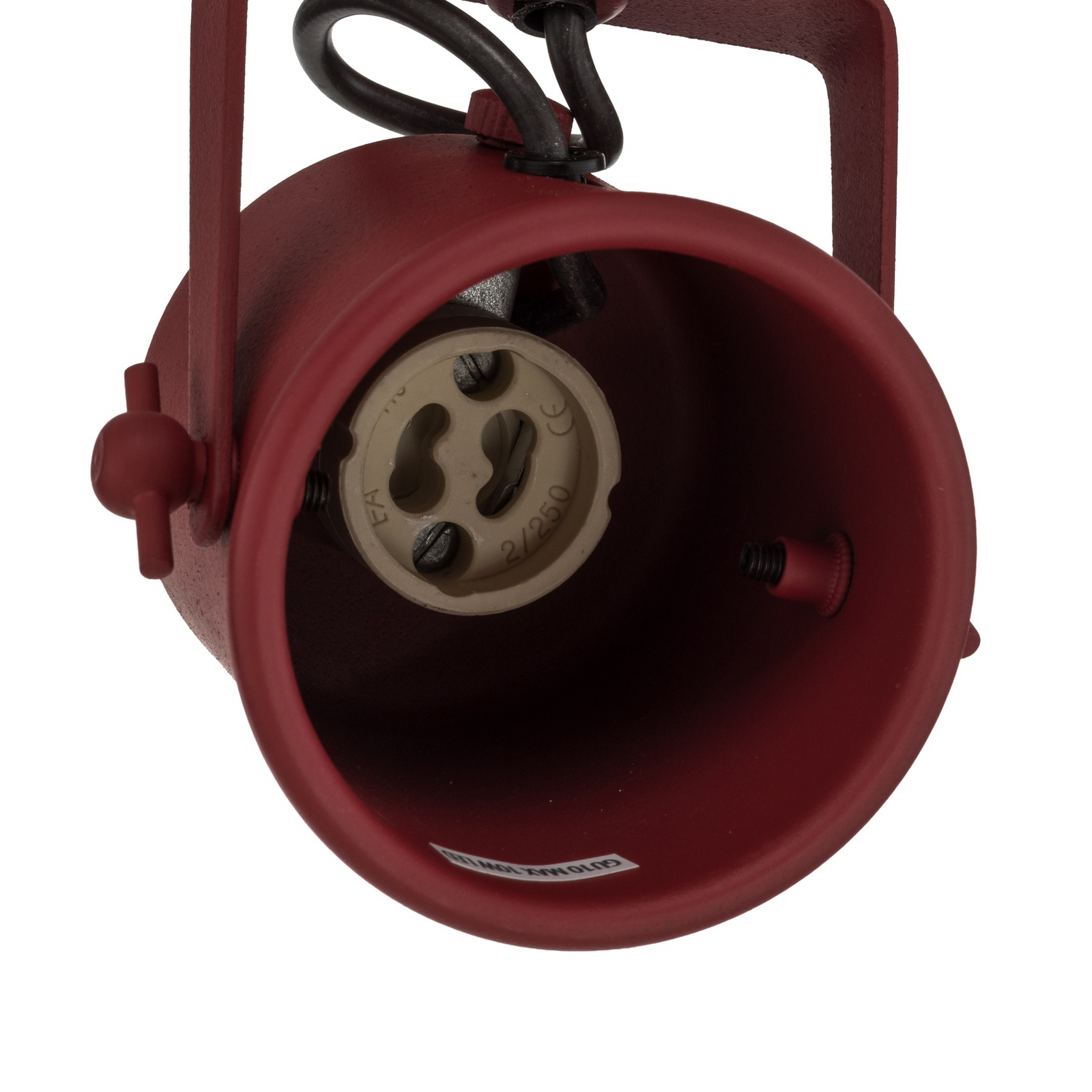 Plafondspot Canico, 1-lamp, rood Plafondspot Canico, 1-lamp, rood