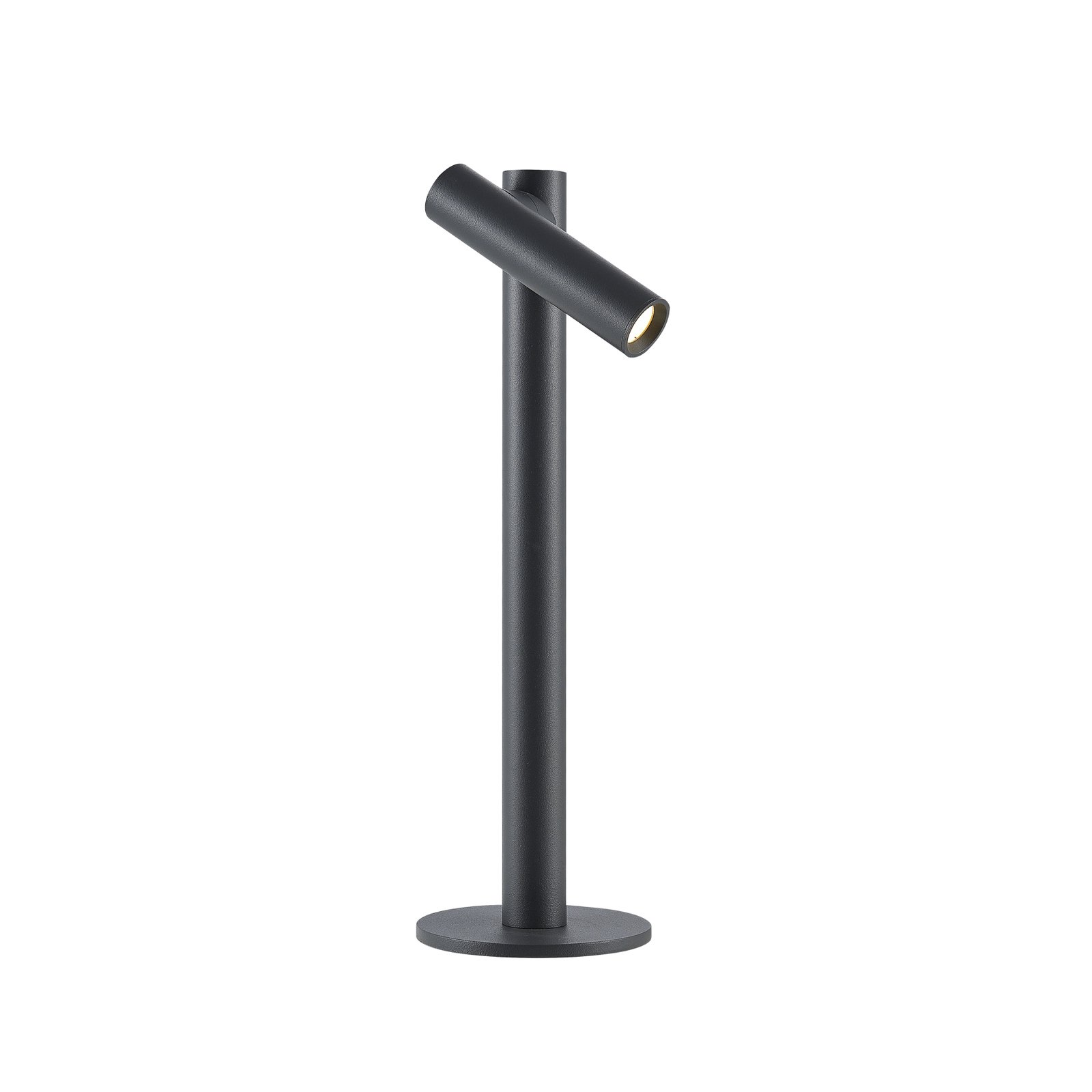 Molto Luce LED table lamp Mimo T, anthracite, aluminium