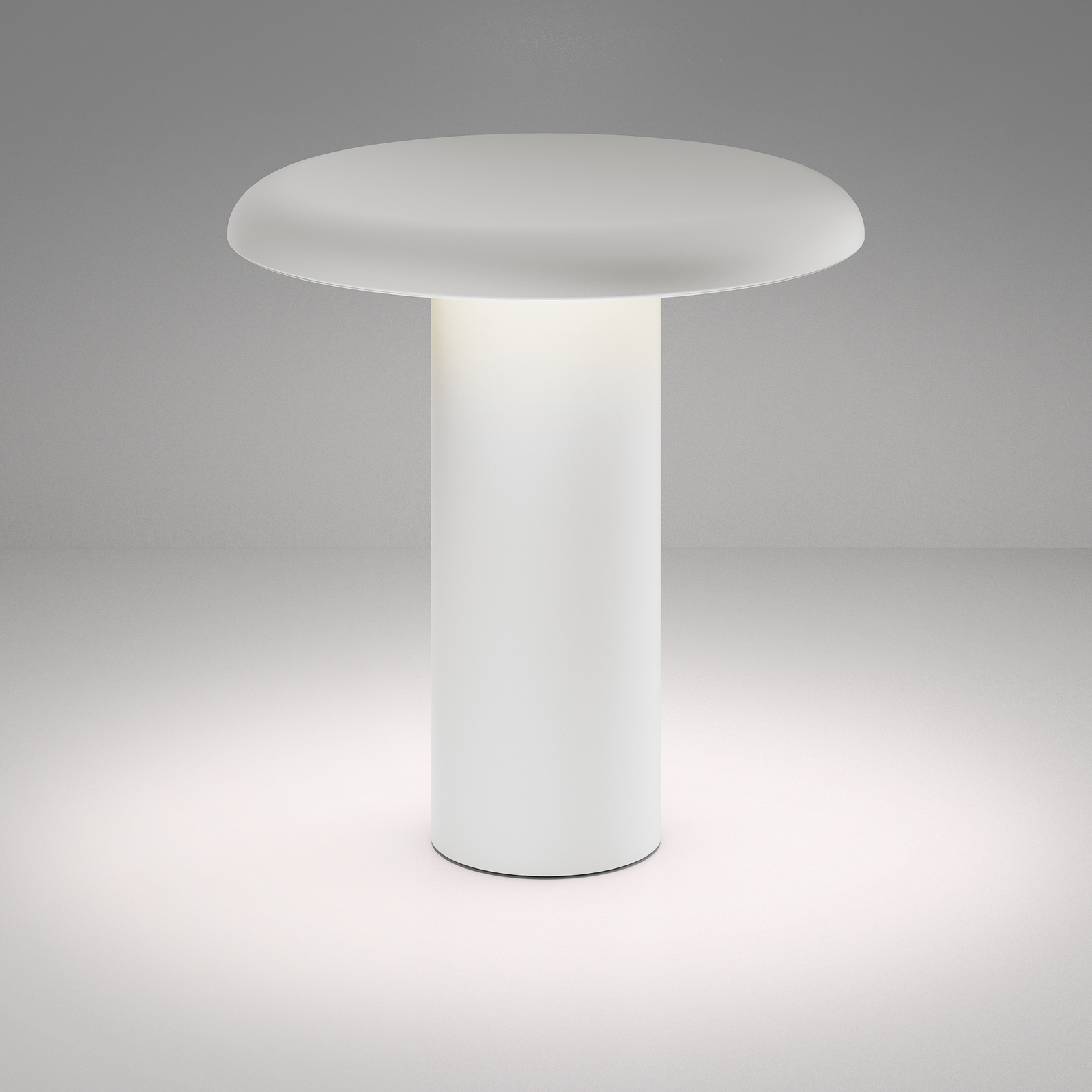 Artemide Takku LED-bordlampe med akku, hvid